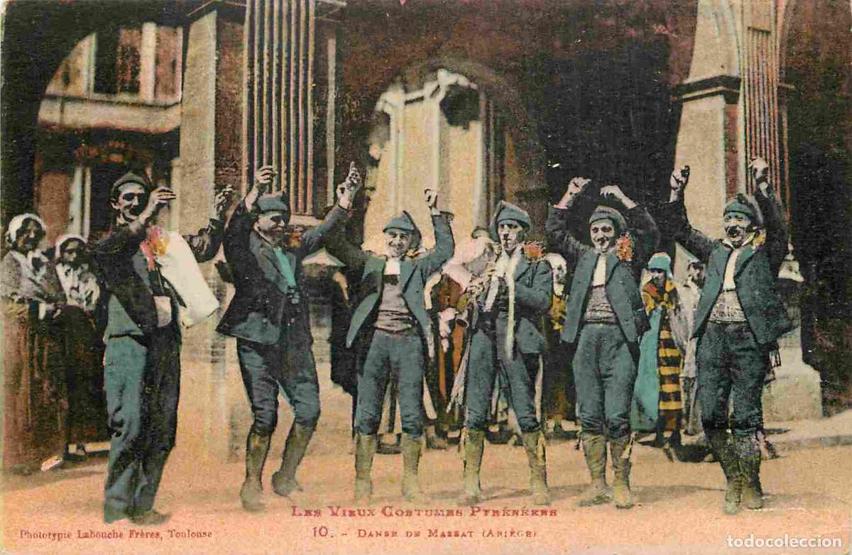 Postcards: France - 09 - Ari&egrave;ge - Danse de Massat - Anim&eacute;e - Folklore - Sc&egrave;ne et Types - Coloris&eacute;e - CPA - Voir