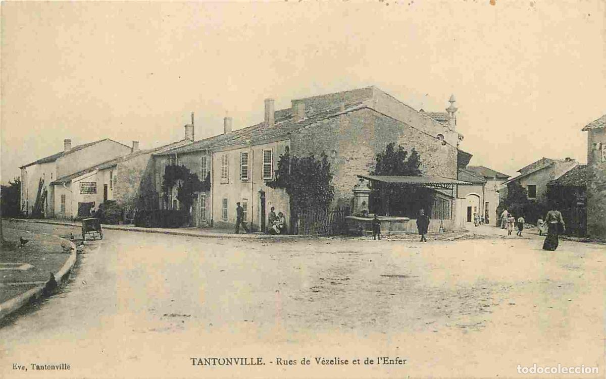 Postkarten: France - 54 - Tantonville - Rues de V&eacute;zelise et de l'Enfer - Anim&eacute;e - CPA - Voir Scans Recto-Verso