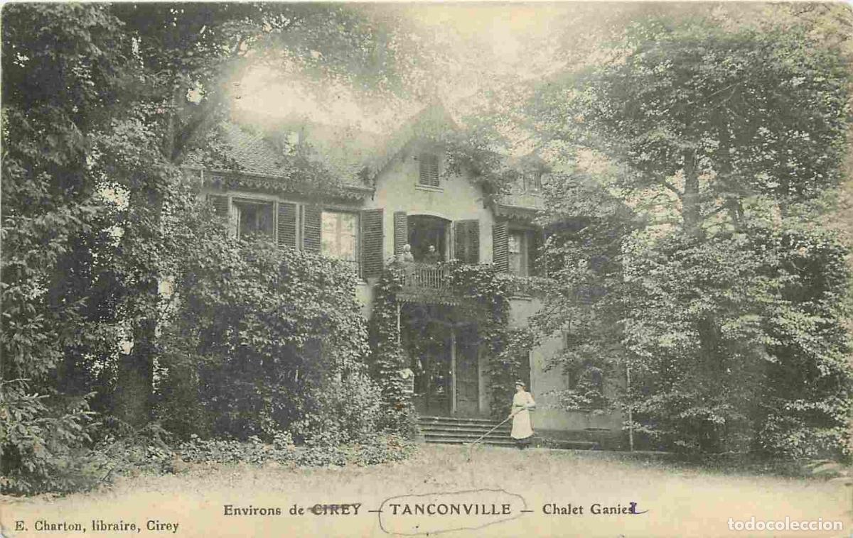 Postkarten: France - 54 - Tanconville - Chalet Ganiez - Anim&eacute;e - Correspondance - CPA - Oblit&eacute;ration ronde de 19