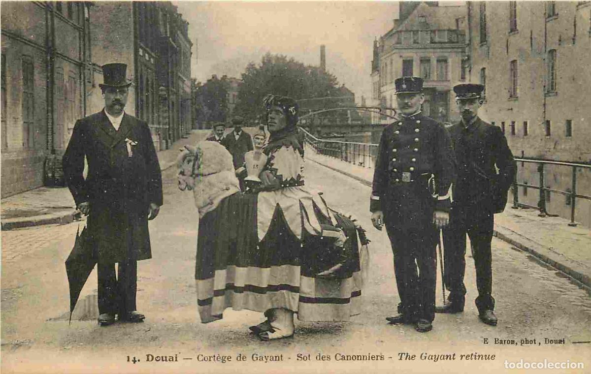 Postkarten: France - 59 - Douai - Cort&egrave;ge de Gayant - Sot des Canonniers - Anim&eacute;e - CPA - Voir Scans Recto-Verso