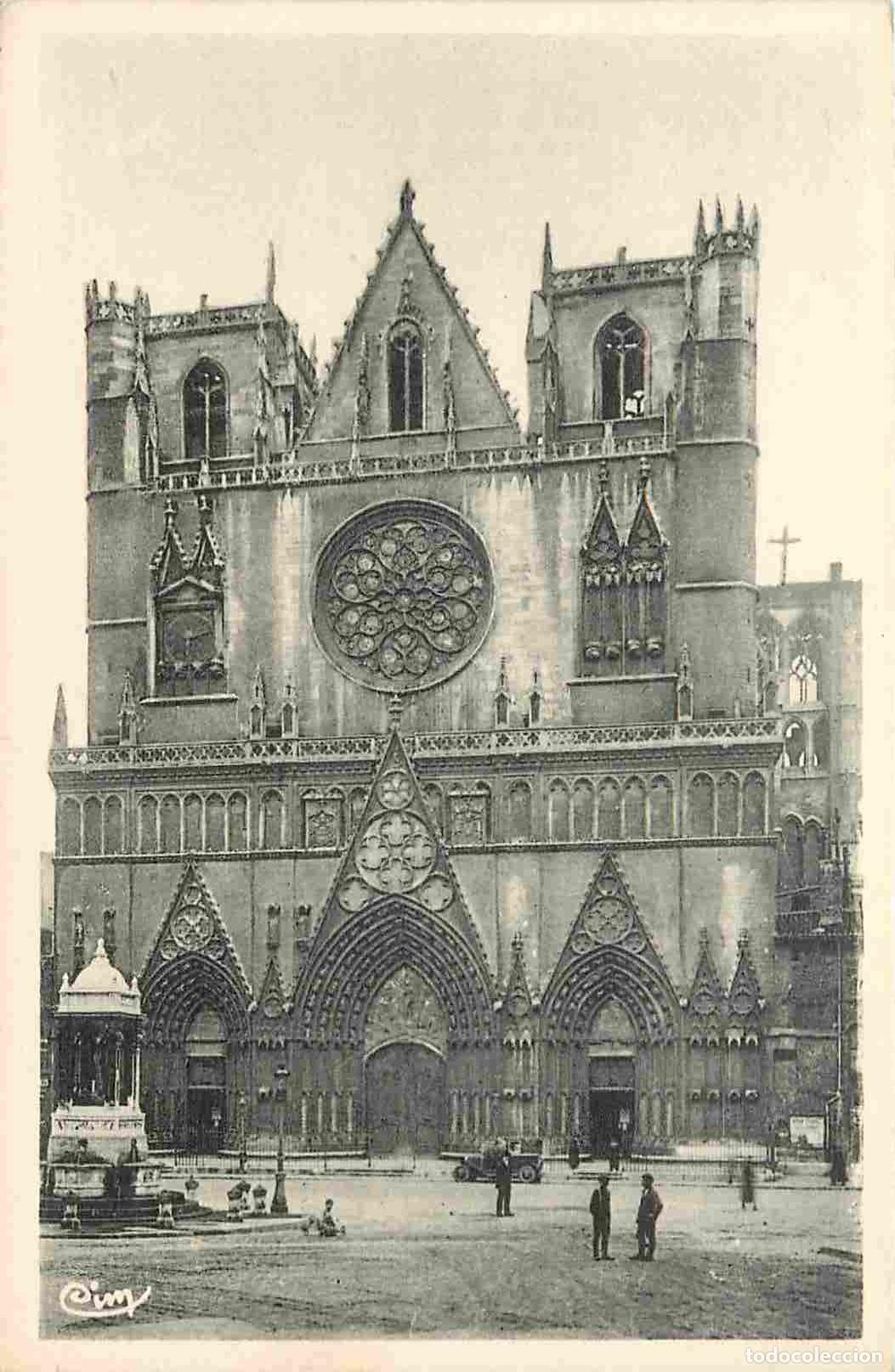 Cartoline: France - 69 - Lyon - Cath&eacute;drale Saint Jean - Anim&eacute;e - CPA - Voir Scans Recto-Verso