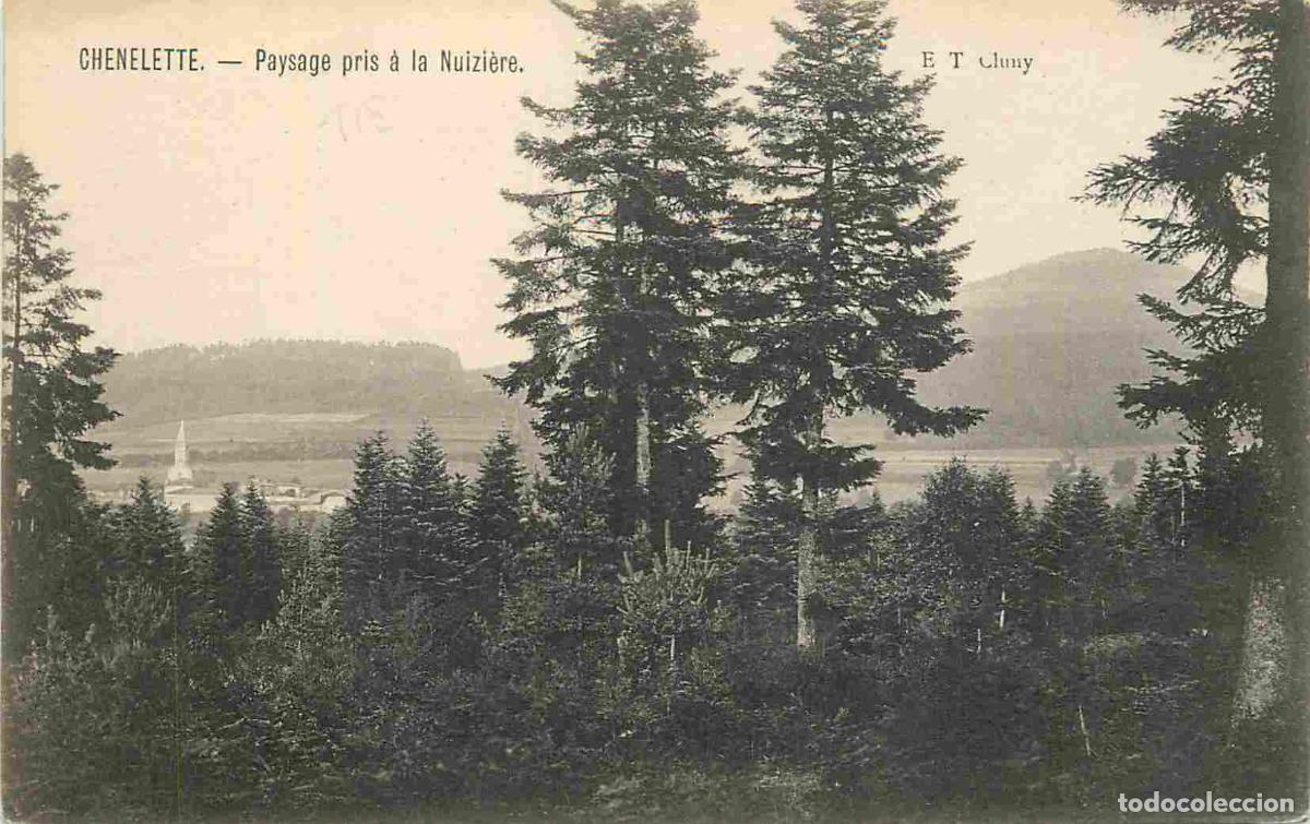 Postais: France - 69 - Chenelette - Paysage pris &agrave; la Nuizi&egrave;re - CPA - Voir Scans Recto-Verso