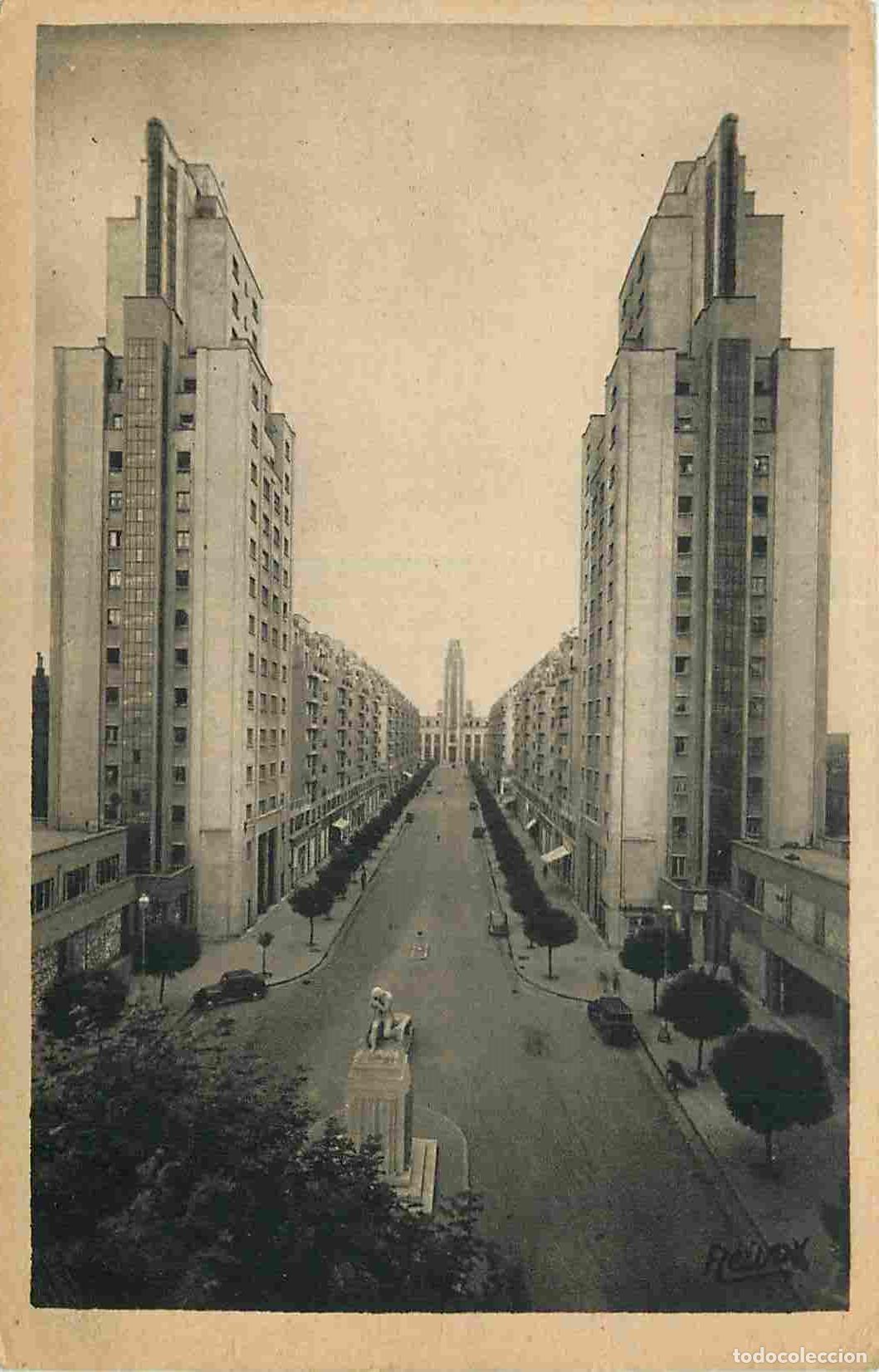 Postais: France - 69 - Villeurbanne - Les Gratte-Ciel - Vue sur la partie nord - Les Tours d'entr&eacute;e - immeubl