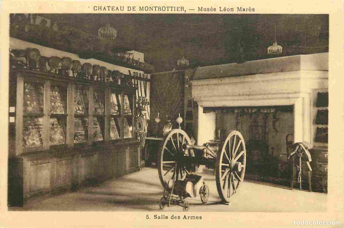 Postkarten: France - 74 - Montrottier - Le Ch&acirc;teau - Mus&eacute;e L&eacute;on Mar&egrave;s - Salle des Armes - CPA - Etat Carte prove