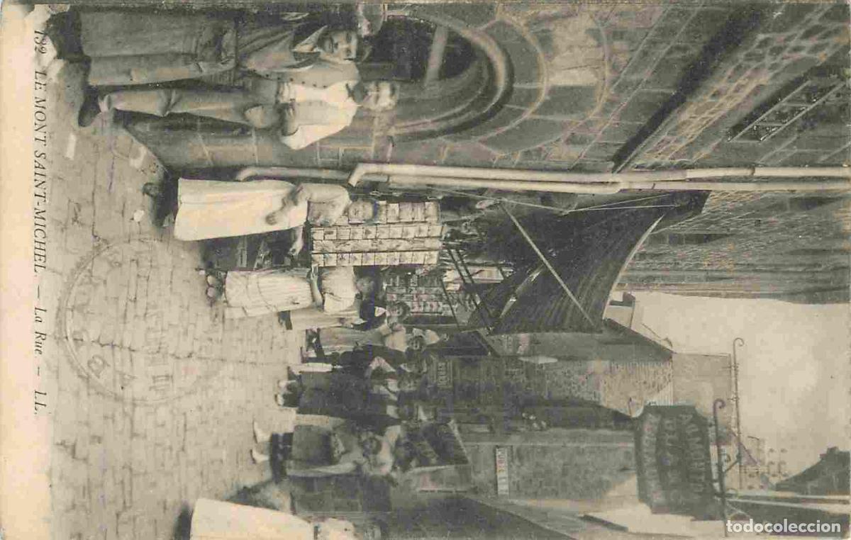 Cartoline: France - 50 - Mont Saint Michel - La Rue - Anim&eacute;e - CPA - Voir Scans Recto-Verso