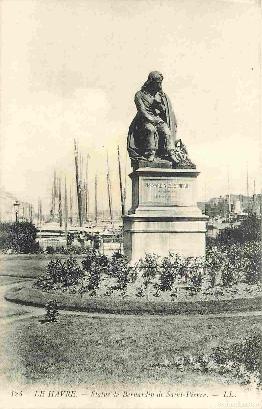 Cartes Postales: France - 76 - Le Havre - Statue de Bernardin de Saint-Pierre - CPA - Voir Scans Recto-Verso