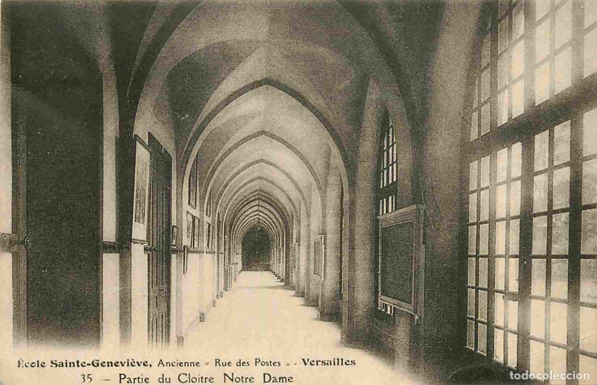 Postkarten: France - 78 - Versailles - Ecole Sainte Genevi&egrave;ve - Ancienne Rue des Postes - Partie du Cloitre Notr
