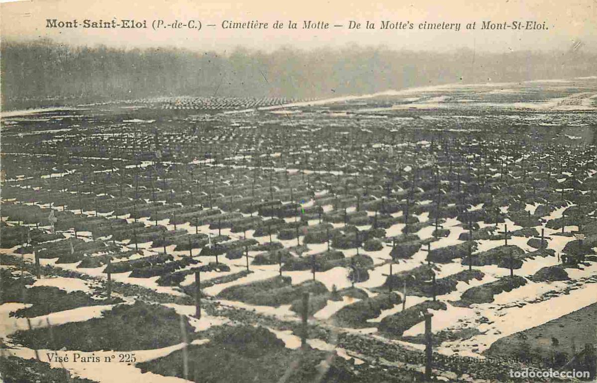 Postkarten: France - 62 - Mont Saint Eloi - Cimeti&egrave;re militaire de la Motte - CPA - Voir Scans Recto-Verso