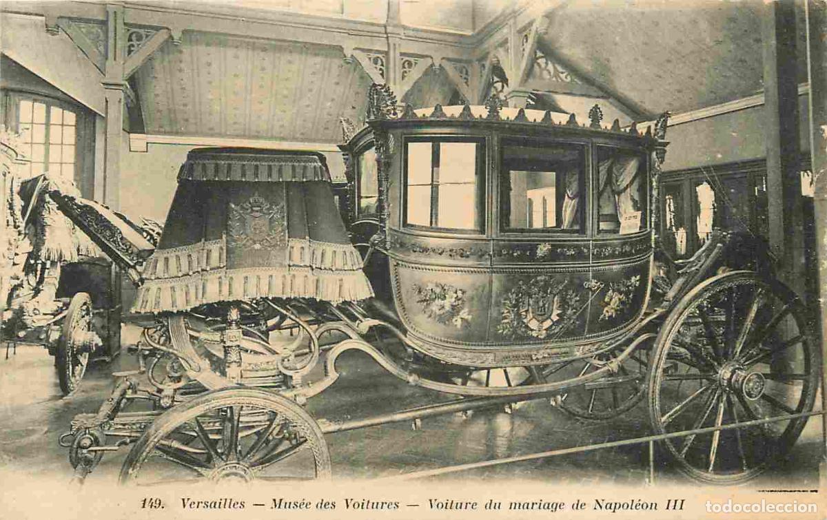 Postkarten: France - 78 - Versailles - Mus&eacute;e des Voitures du Grand Trianon - Voilure du mariage de Napol&eacute;on lll