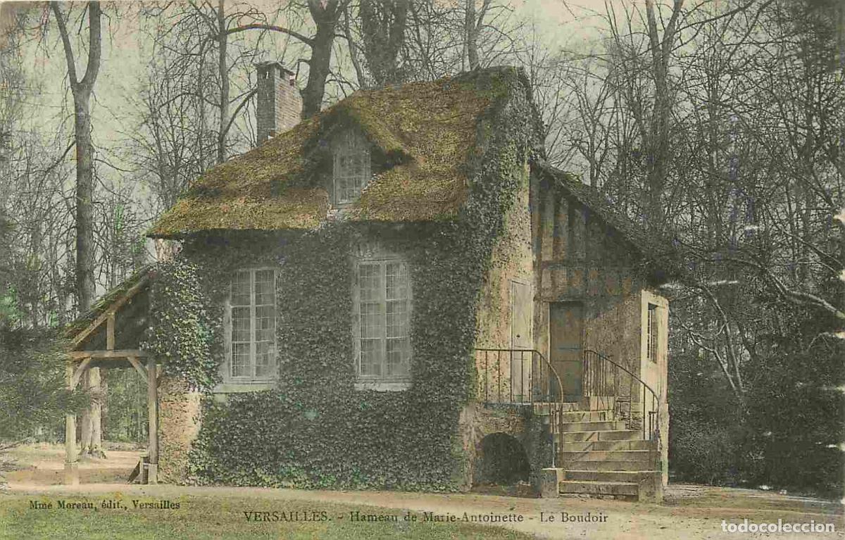 Postkarten: France - 78 - Versailles - Hameau de Marie Antoinette - Le Boudoir - Coloris&eacute;e - CPA - Voir Scans Re