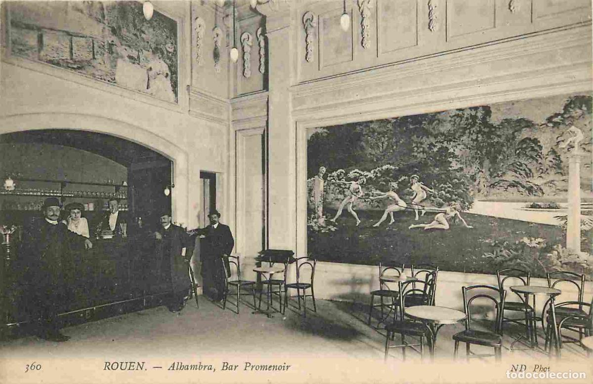 Postales: France - 76 - Rouen - Alhambra - Bar Promenoir - Anim&eacute;e - CPA - Voir Scans Recto-Verso