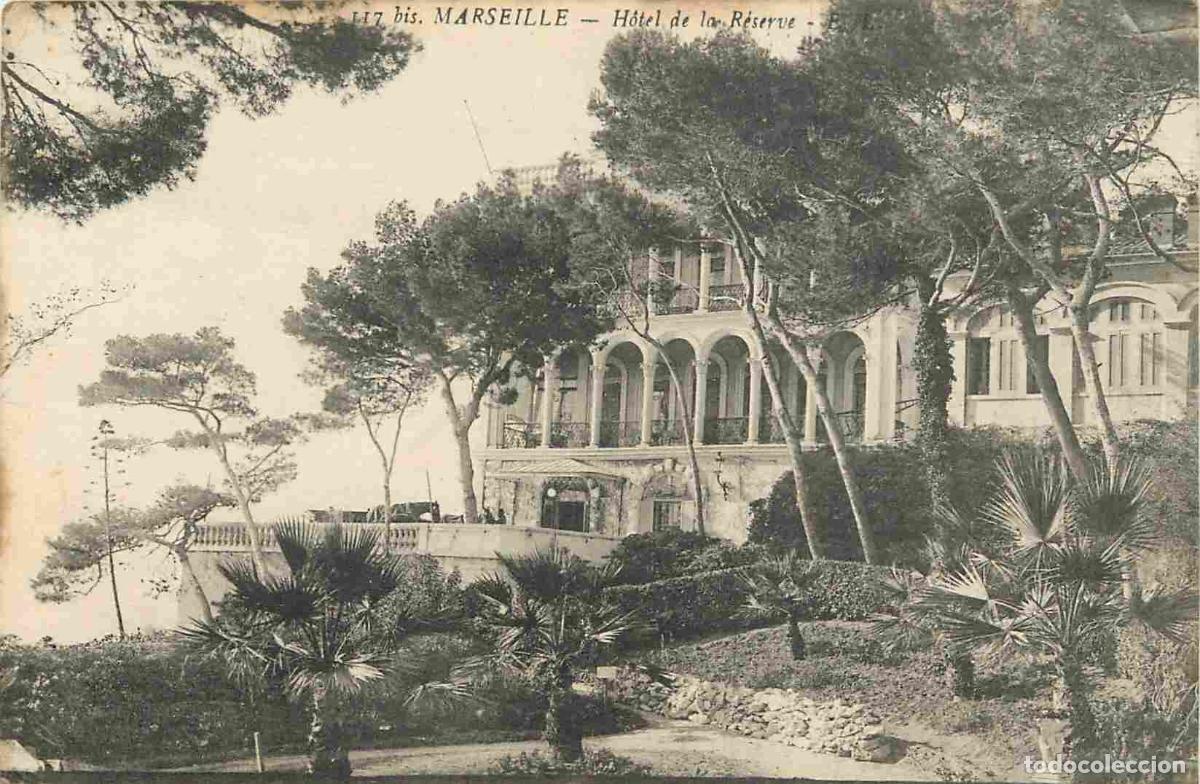 Postales: France - 13 - Marseille - Hotel de la R&eacute;serve - Correspondance - CPA - Voyag&eacute;e en 1914 - Voir Scans