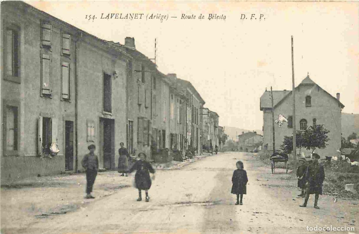 Cartes Postales: France - 09 - Lavelanet - Route de Belesta - Anim&eacute;e - CPA - Voir Scans Recto-Verso