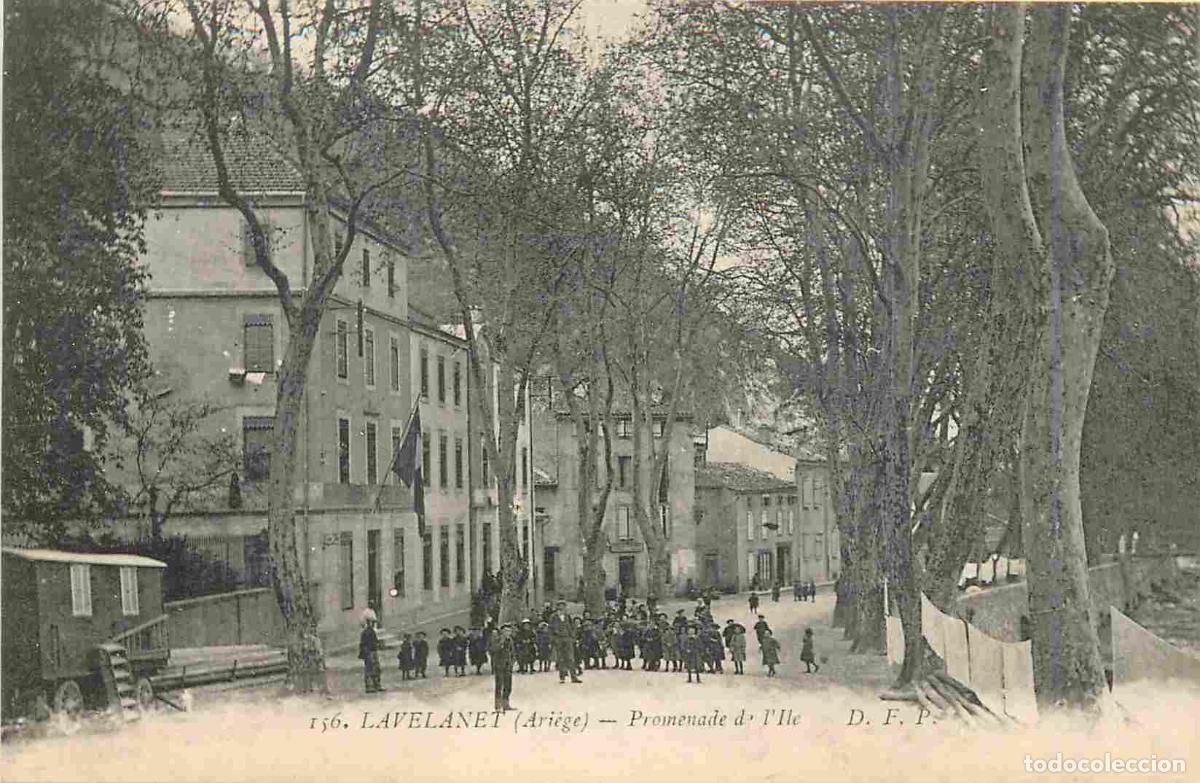 Cartes Postales: France - 09 - Lavelanet - Promenade de l'Ile - Anim&eacute;e - CPA - Voir Scans Recto-Verso