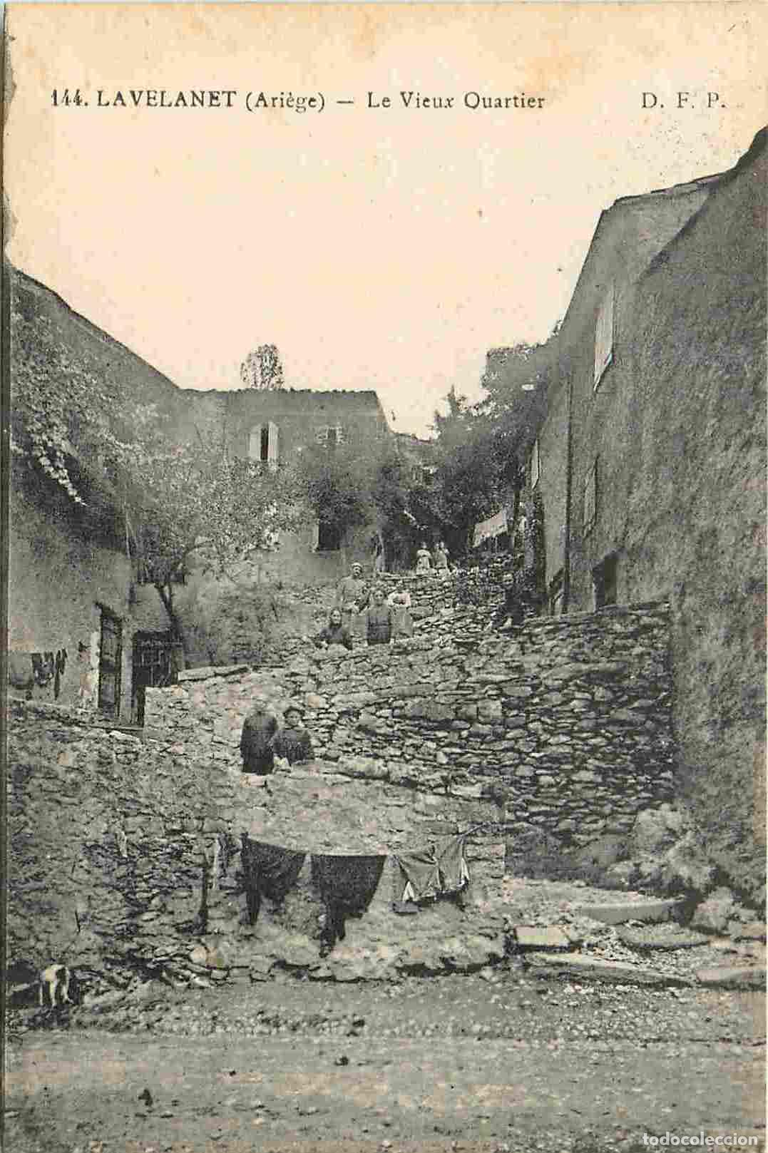 Postkarten: France - 09 - Lavelanet - Le Vieux Quartier - Anim&eacute;e - CPA - Voir Scans Recto-Verso