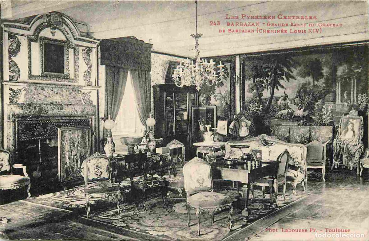 Postkarten: France - 31 - Barbazan - Grand salle du Ch&acirc;teau - CPA - Voir Scans Recto-Verso