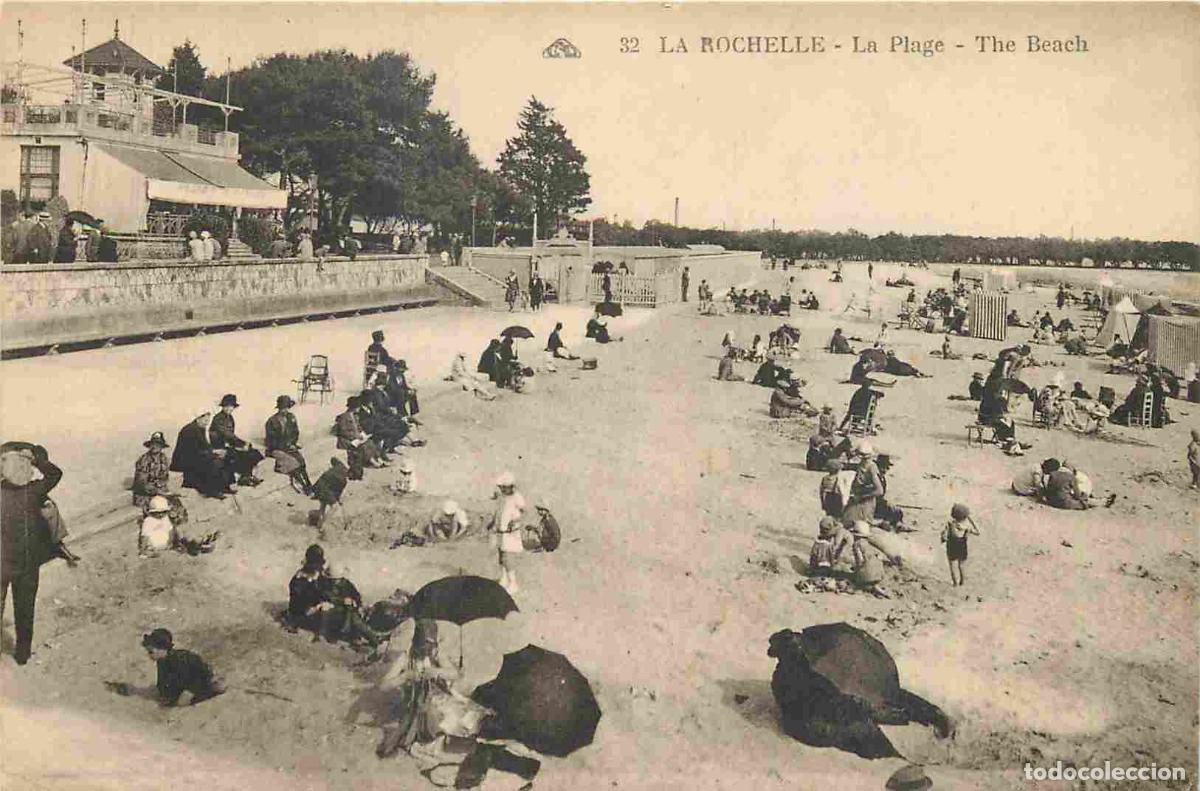 Postkarten: France - 17 - La Rochelle - La Plage - Anim&eacute;e - CPA - Voir Scans Recto-Verso