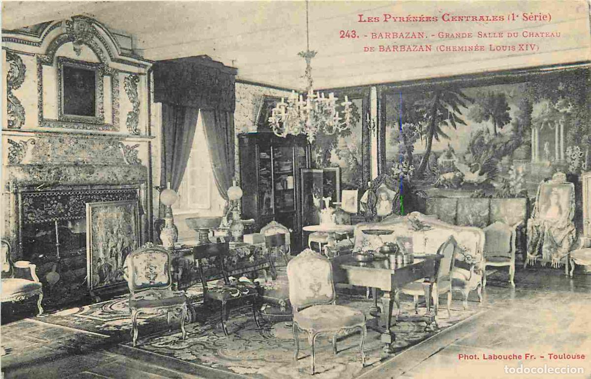 Postkarten: France - 31 - Barbazan - Grand salle du Ch&acirc;teau - CPA - Voir Scans Recto-Verso