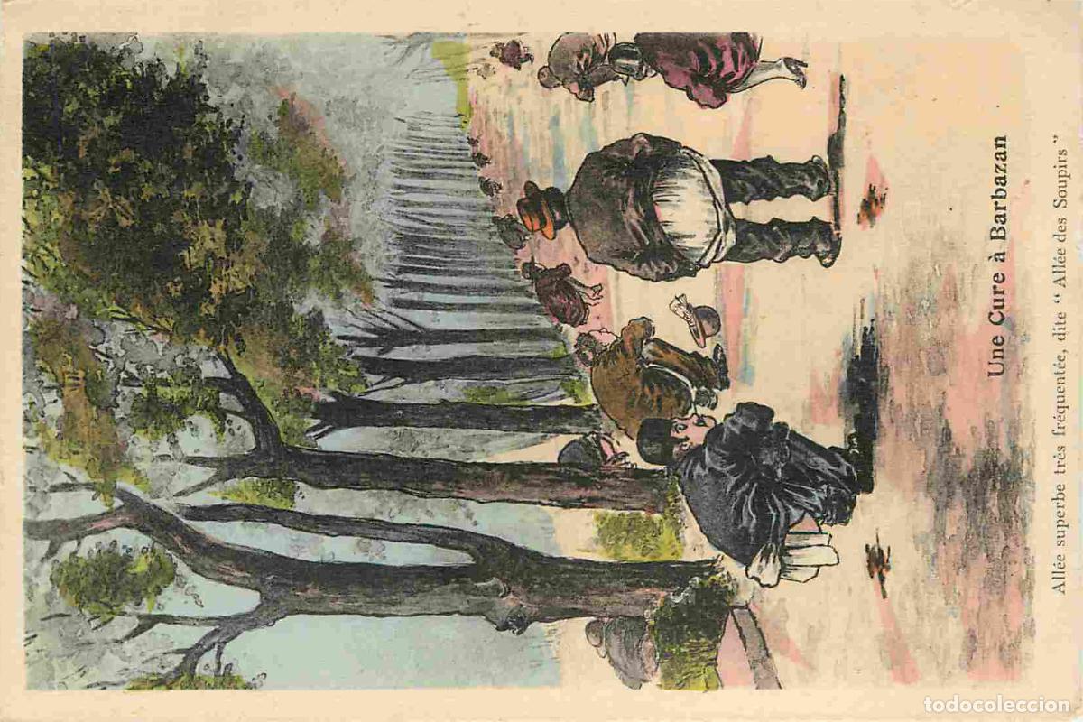 Postkarten: France - 31 - Barbazan - Art illustration - Une Cure &agrave; Barbazan - Carte Humoristique - Humour - Colo