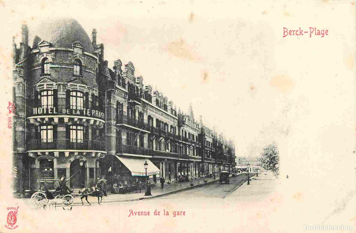 Cartes Postales: France - 62 - Berck sur Mer - Avenue de la gare - Pr&eacute;curseur - CPA - Voir Scans Recto-Verso
