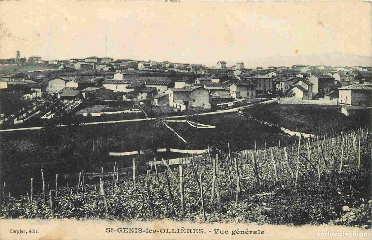 Cartes Postales: France - 69 - Saint Genis les Olli&egrave;res - Vue G&eacute;n&eacute;rale - CPA - Oblit&eacute;ration ronde de 1917 - Voir Scan