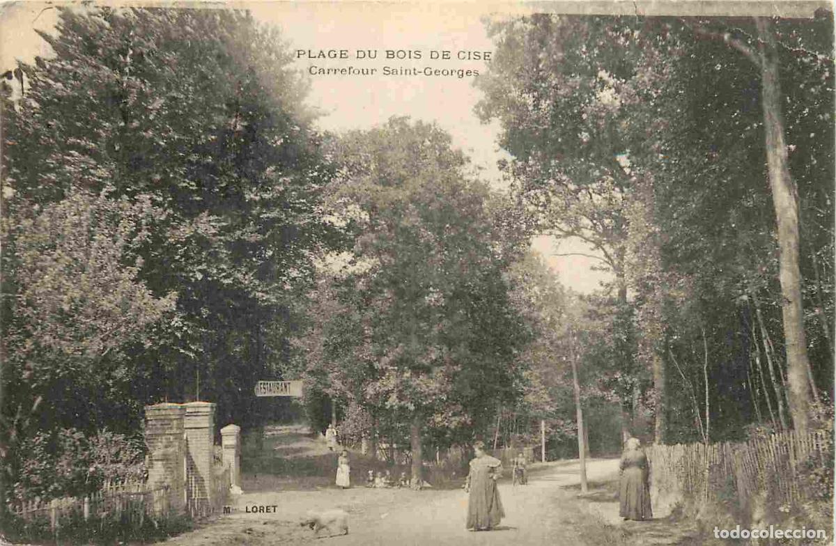 Cartes Postales: France - 80 - Bois de Cise - Plage du Bois de Cise - Carrefou Saint Georges - Anim&eacute;e - CPA - Oblit&eacute;r
