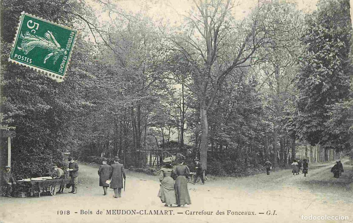 Cartes Postales: France - 85 - Meudon - Bois de Meudon - Carrefour des Fonceaux - Anim&eacute;e - CPA - Voir Scans Recto-Ver
