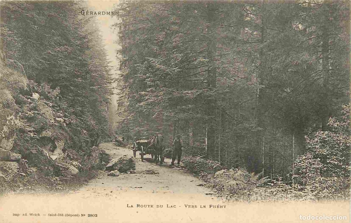 Cartes Postales: France - 88 - G&eacute;rardmer - La Route du Lac - Vers Le Ph&eacute;ny - Anim&eacute;e - Pr&eacute;curseur - CPA - Voir Scans R