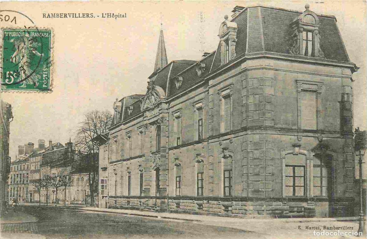 Cartes Postales: France - 88 - Rambervillers - L'Hopital - Correspondance - CPA - Voyag&eacute;e en 1917 - Voir Scans Recto-