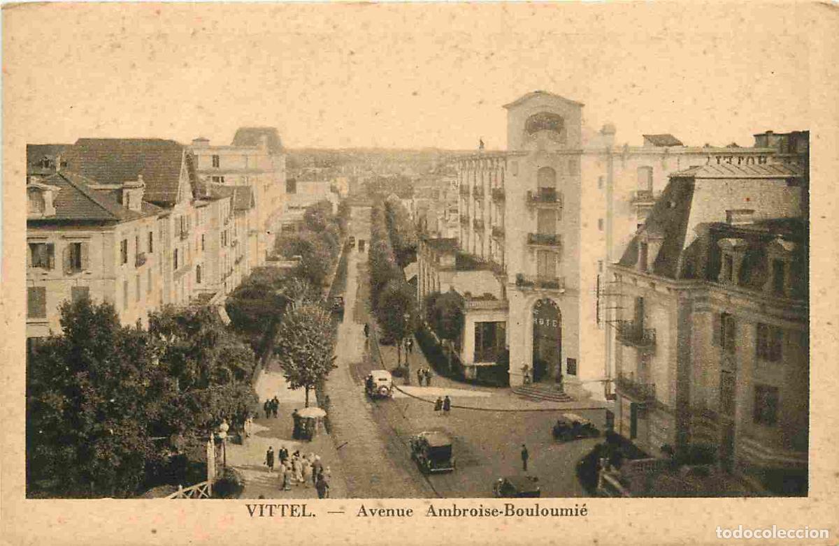 Cartes Postales: France - 88 - Vittel - Avenue Ambroise-Bouloumi&eacute; - Anim&eacute;e - CPA - Voir Scans Recto-Verso