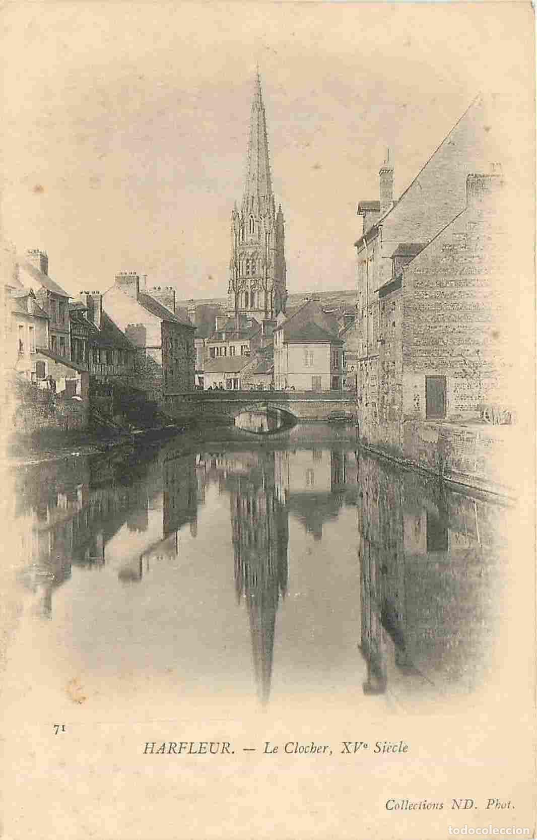 Cartes Postales: France - 76 - Harfleur - Le Clocher - Pr&eacute;curseur - CPA - Voir Scans Recto-Verso