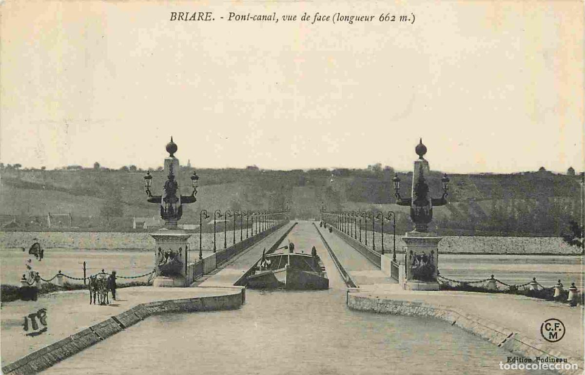 Cartes Postales: France - 45 - Briare - Le Pont Canal - Vue de face - CPA - Voir Scans Recto-Verso