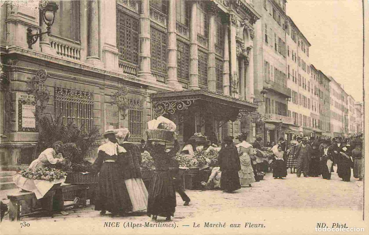 Cartes Postales: France - 06 - Nice - Le March&eacute; aux Fleurs - Anim&eacute;e - CPA - Voir Scans Recto-Verso