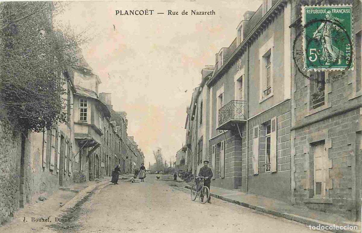 Cartoline: France - 22 - Planco&euml;t - Rue de Nazareth - Anim&eacute;e - CPA - Oblit&eacute;ration ronde de 1908 - Etat Carte qu