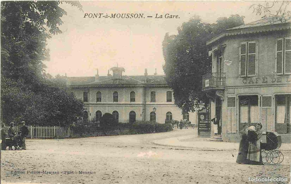Postales: France - 54 - Pont &agrave; Mousson - La Gare - Anim&eacute;e - CPA - Voir Scans Recto-Verso