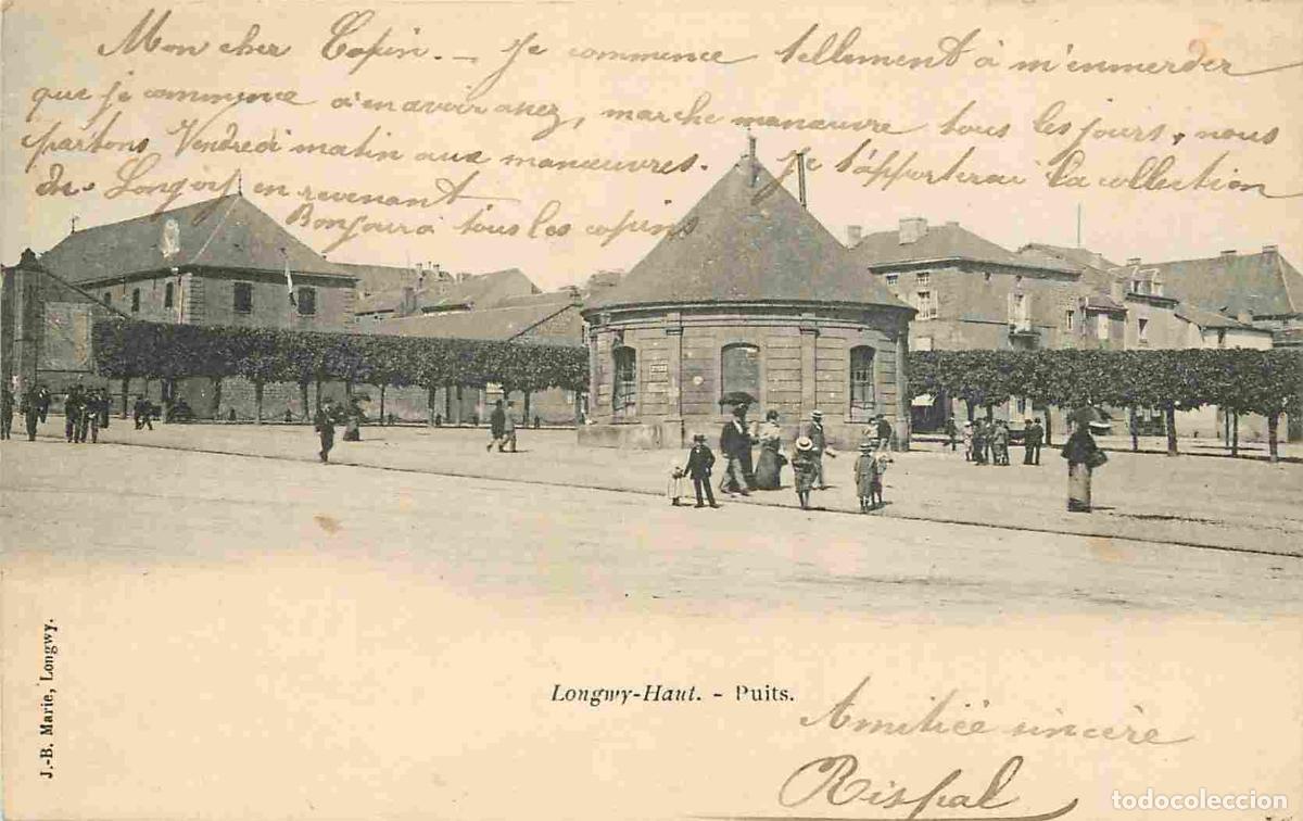 Postcards: France - 54 - Longwy Haut - Puits - Anim&eacute;e - Pr&eacute;curseur - CPA - Oblit&eacute;ration ronde de 1903 - Voir Sc