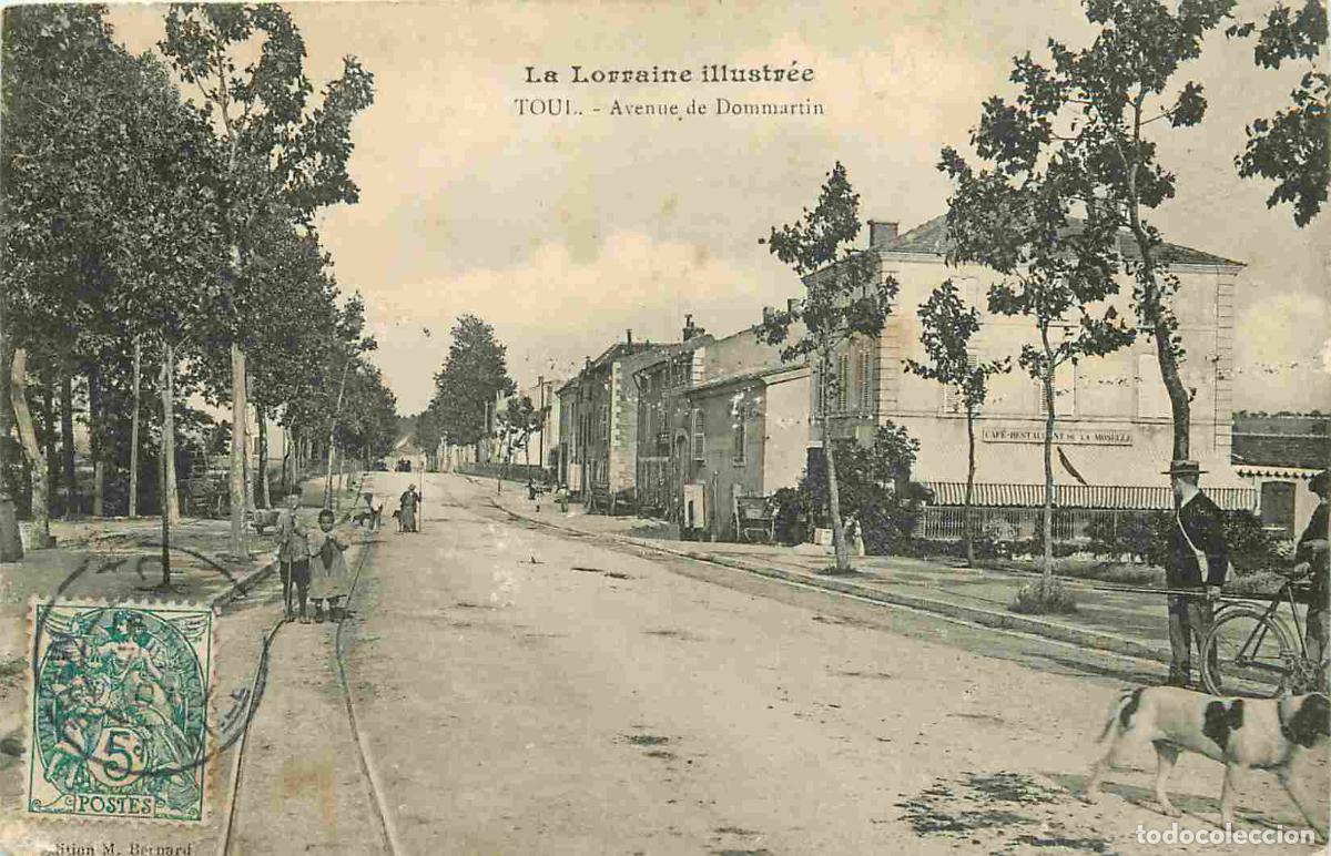 Postales: France - 54 - Toul - Avenue de Dommartin - Anim&eacute;e - CPA - Oblit&eacute;ration ronde de 1907 - Voir Scans Re