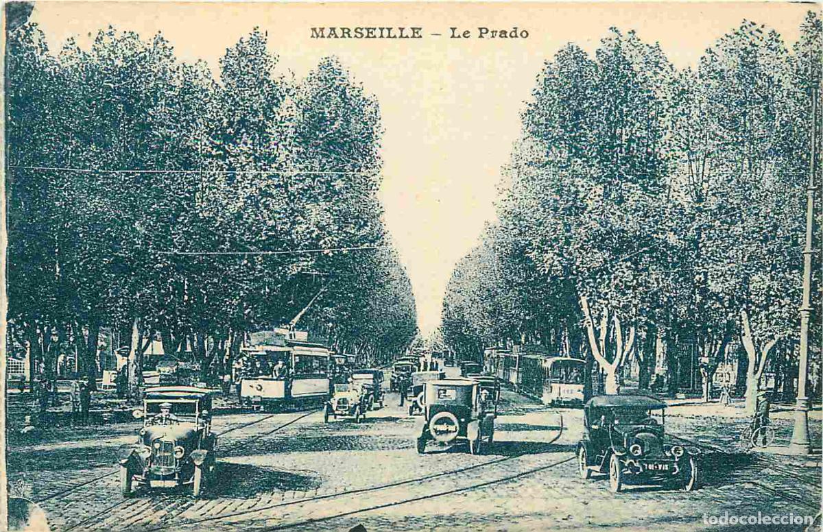 Cartes Postales: France - 13 - Marseille - Le Prado - Anim&eacute;e - Tramway - Automobiles - CPA - Voir Scans Recto-Verso