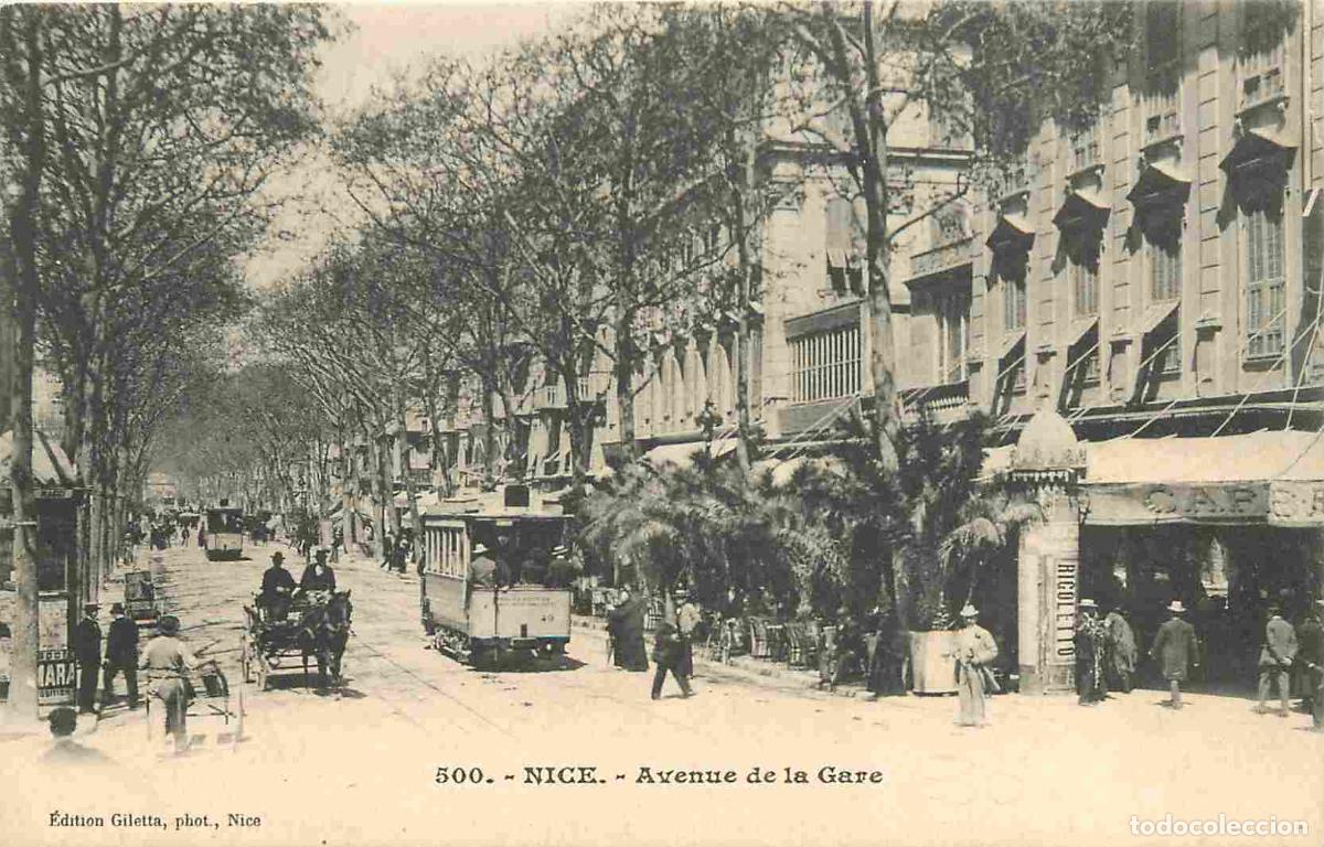 Cartes Postales: France - 06 - Nice - Avenue de la Gare - Anim&eacute;e - Tramway - Pr&eacute;curseur - CPA - Carte Neuve - Voir Sc