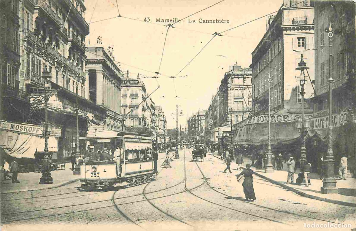 Cartes Postales: France - 13 - Marseille - La Cannebi&egrave;re - Anim&eacute;e - Anim&eacute;e - CPA - Voir Scans Recto-Verso