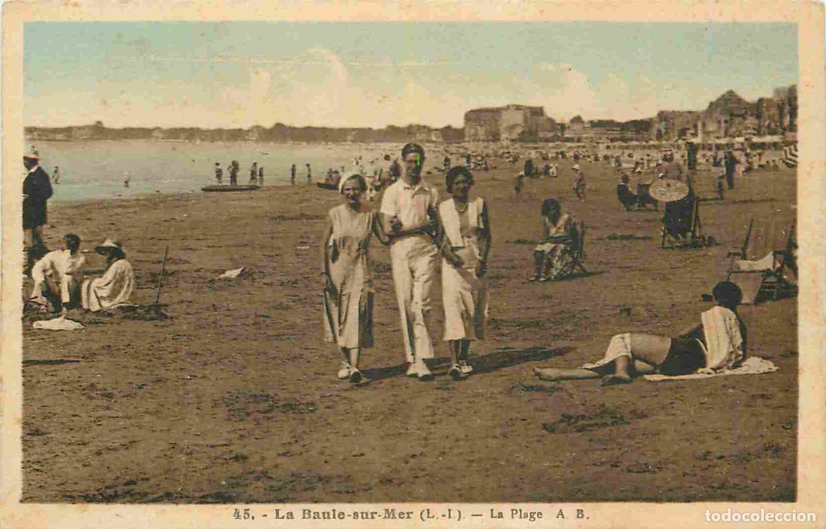 Postkarten: France - 44 - La Baule - La Plage - Anim&eacute;e - Sc&egrave;nes de Plage - CPA - Voir Scans Recto-Verso