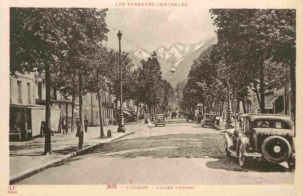 Postkarten: France - 31 - Luchon - All&eacute;e d'Etigny - Anim&eacute;e - Automobiles - CPA - Voir Scans Recto-Verso