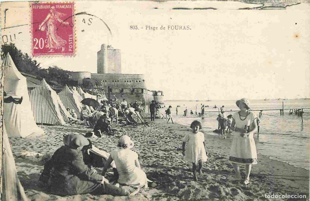 Postkarten: France - 17 - Fouras - La Plage - Anim&eacute;e - Sc&egrave;nes de Plage - CPA - Voir Scans Recto-Verso