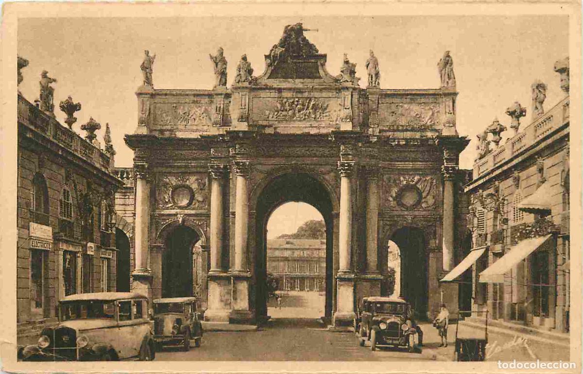 Postkarten: France - 54 - Nancy - L'Arc de Triomphe - Automobiles - CPA - Voir Scans Recto-Verso