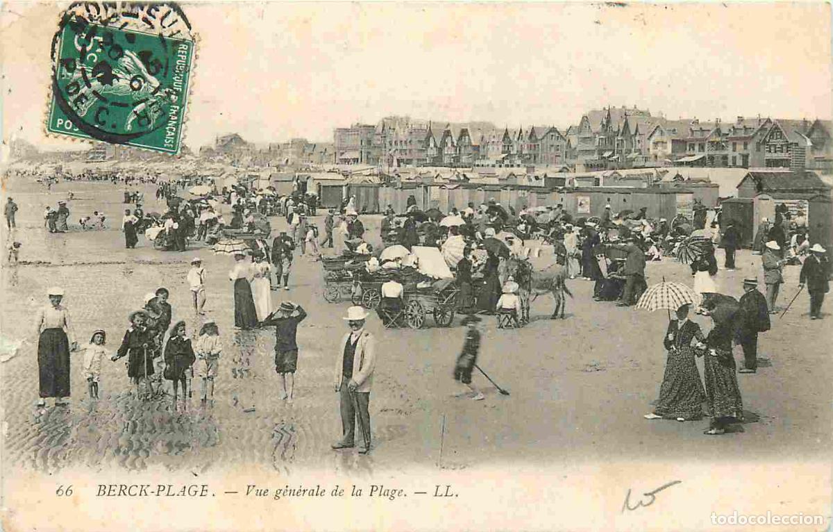 Cartes Postales: France - 62 - Berck sur Mer - Vue g&eacute;n&eacute;rale de la Plage - Anim&eacute;e - Sc&egrave;nes de Plage - CPA - Voir Scans
