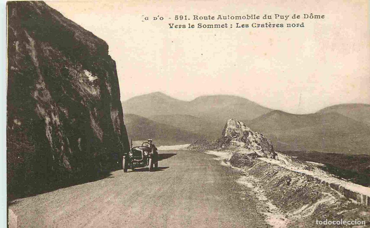 Cartes Postales: France - 63 - Puy de Dome - Route automobile du Puy de D&ocirc;me - Vers le Sommet - Les Crat&egrave;res nord - A