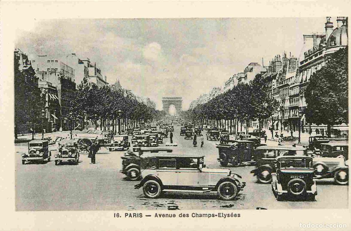 Cartes Postales: France - 75 - Paris - Avenue des Champs-Elys&eacute;es - Automobiles - CPA - Voir Scans Recto-Verso