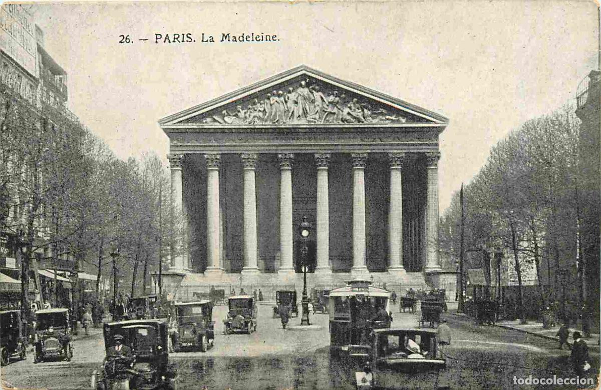 Cartes Postales: France - 75 - Paris - Eglise de la Madeleine - Automobiles - CPA - Voir Scans Recto-Verso
