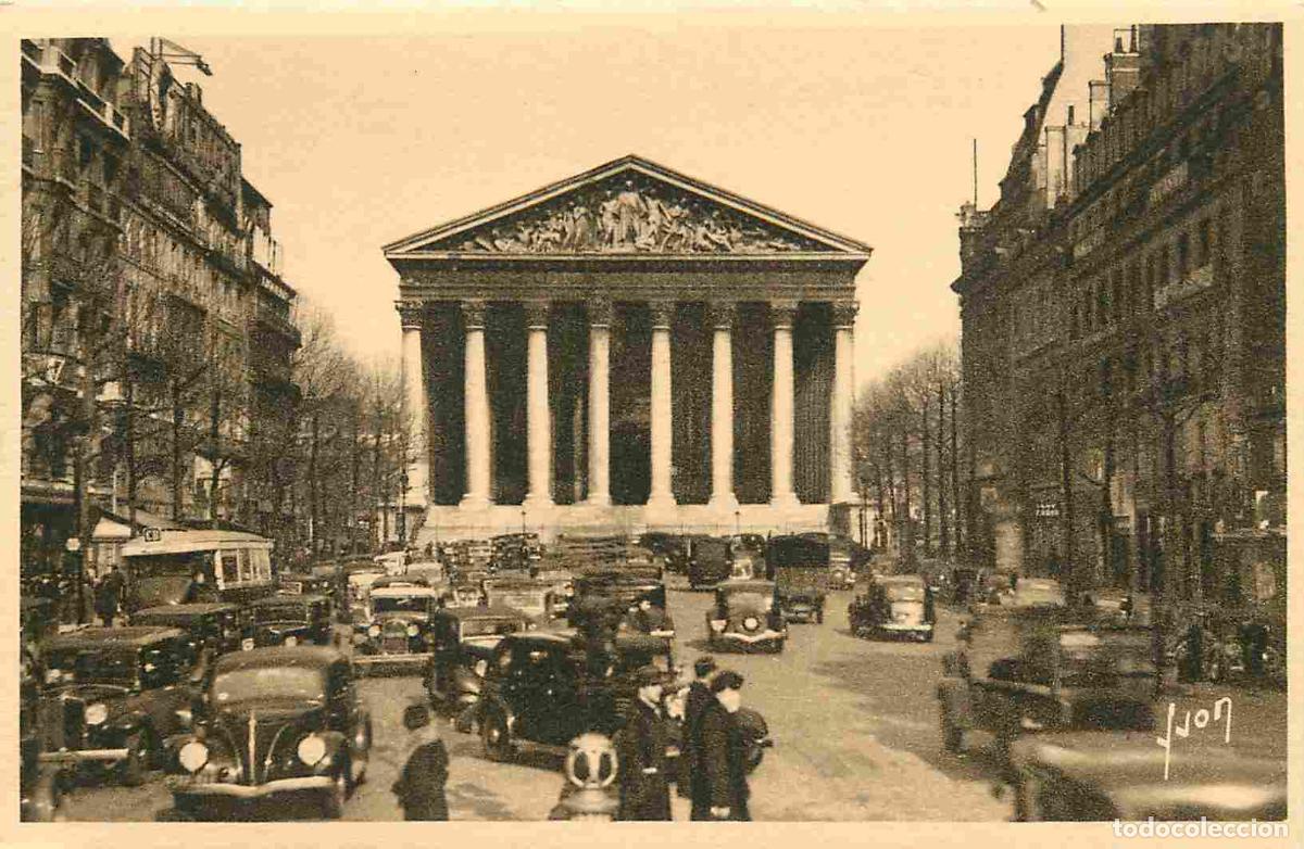 Postales: France - 75 - Paris - Eglise de la Madeleine et Rue Royale - Anim&eacute;e - Automobiles - CPA - Voir Scans