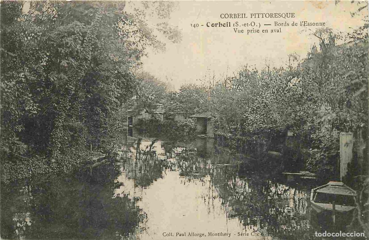 Cartoline: France - 91 - Corbeil Essonnes - Bords de l'Essonne - Vue prise en aval - CPA - Voir Scans Recto-Ver
